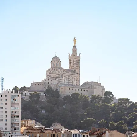Marseille: Superbe Vue Sur Notre-Dame De La Garde Apartment Exterior photo